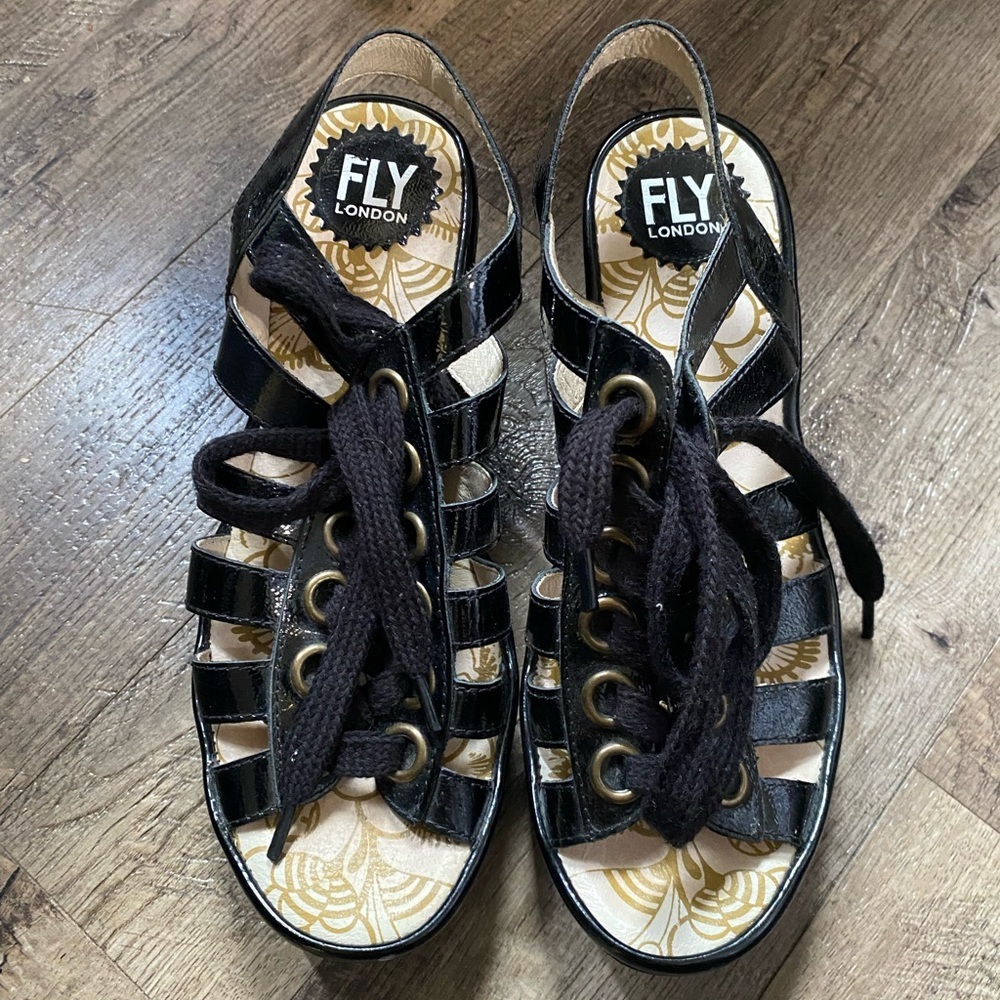 Fly London sandal wedge - Picture 2 of 3